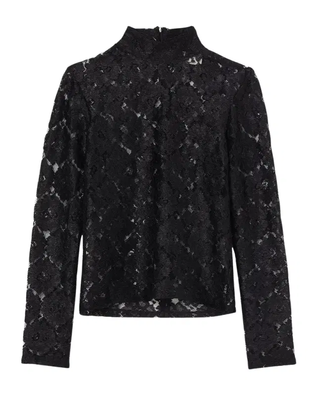 Rohe Lace Turtleneck Top