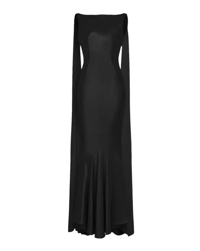 Julia Open-Back Mermaid Gown