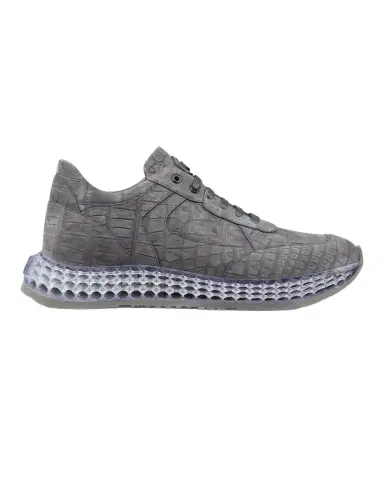 Stefano Ricci Men's Crocodile Leather Sneakers | Thumbnail 1