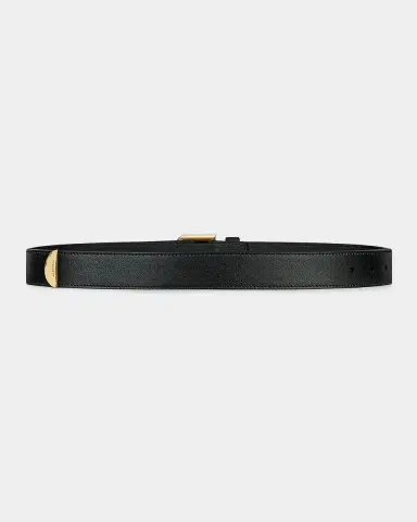 Givenchy Voyou Metal Buckle Leather Belt | Thumbnail 3