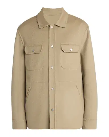 Moncler Men's Reversible Wool-Blend Shirt Jacket | Thumbnail 1
