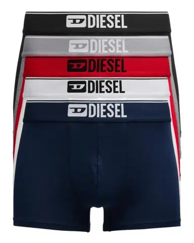 Diesel Men's Damien Multicolor DBox 5-Pack Boxer Briefs | Thumbnail 1