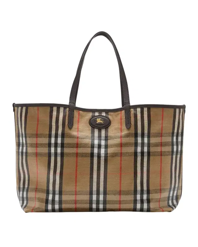 Highlands Large Check Tote Bag