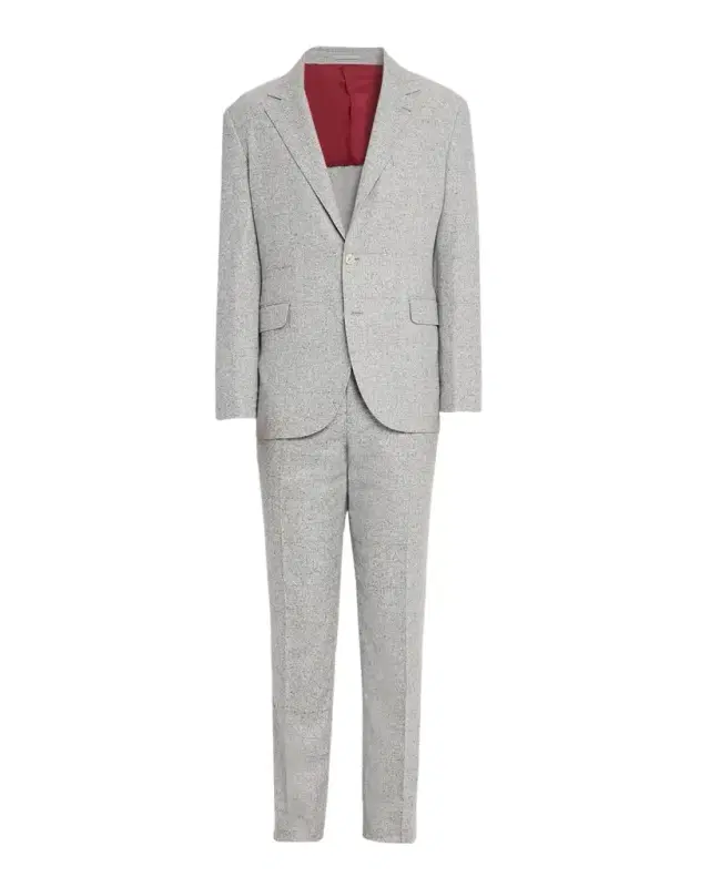 Men 's Plaid Donegal Effect Two-Piece Suit