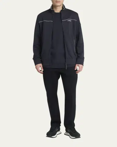 Moncler Men's Fleece Zip Jacket | Thumbnail 2