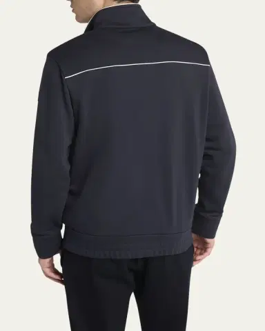 Moncler Men's Fleece Zip Jacket | Thumbnail 3