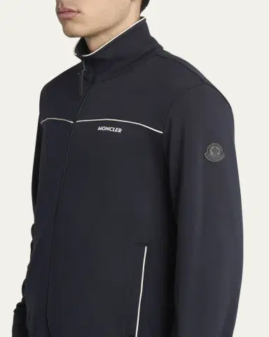 Moncler Men's Fleece Zip Jacket | Thumbnail 5