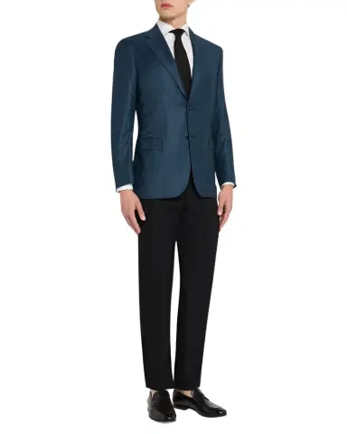 Brioni Men's Wool Tonal Prince of Wales Sport Coat | Thumbnail 1 Brioni Men's Wool Tonal Prince of Wales Sport Coat | Thumbnail 1