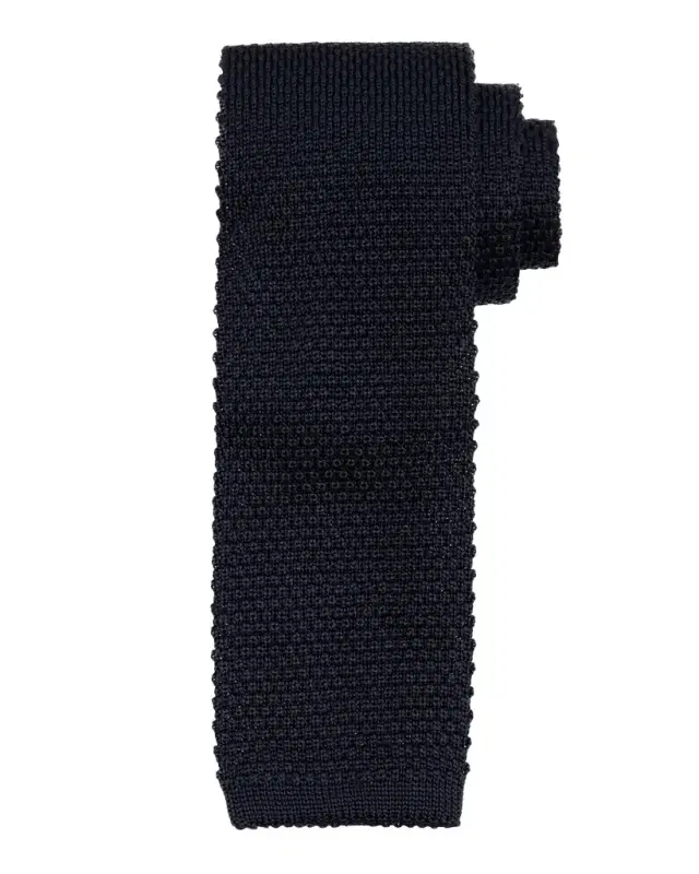 Men 's Silk and Cotton Knit Tie