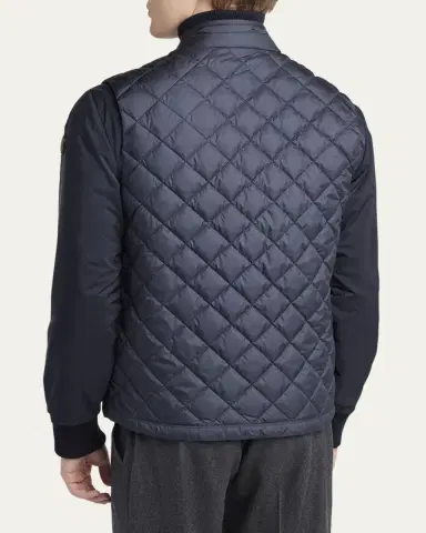 Moncler Men's Lycope Down Quilted Vest | Thumbnail 3 Moncler Men's Lycope Down Quilted Vest | Thumbnail 3