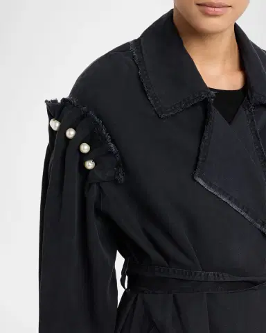Akyn Studio Rocia Denim Trench Coat | Thumbnail 5 Akyn Studio Rocia Denim Trench Coat | Thumbnail 5