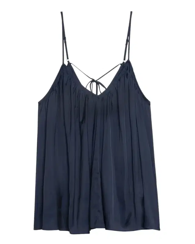 Cym Pleated Satin Camisole
