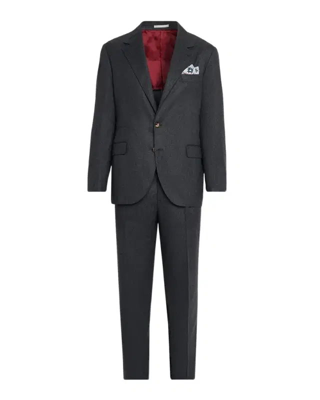 Men 's Wool Flannel Two-Piece Suit