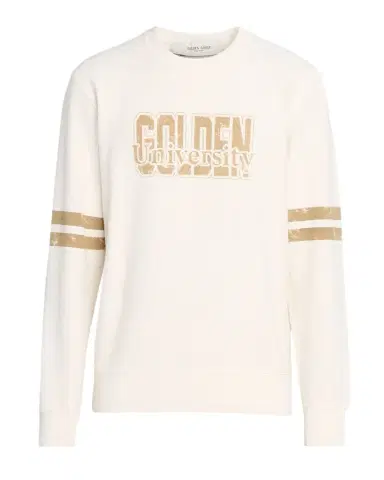 Golden Goose Men's Cotton Fleece Golden University Sweatshirt | Thumbnail 1 Golden Goose Men's Cotton Fleece Golden University Sweatshirt | Thumbnail 1