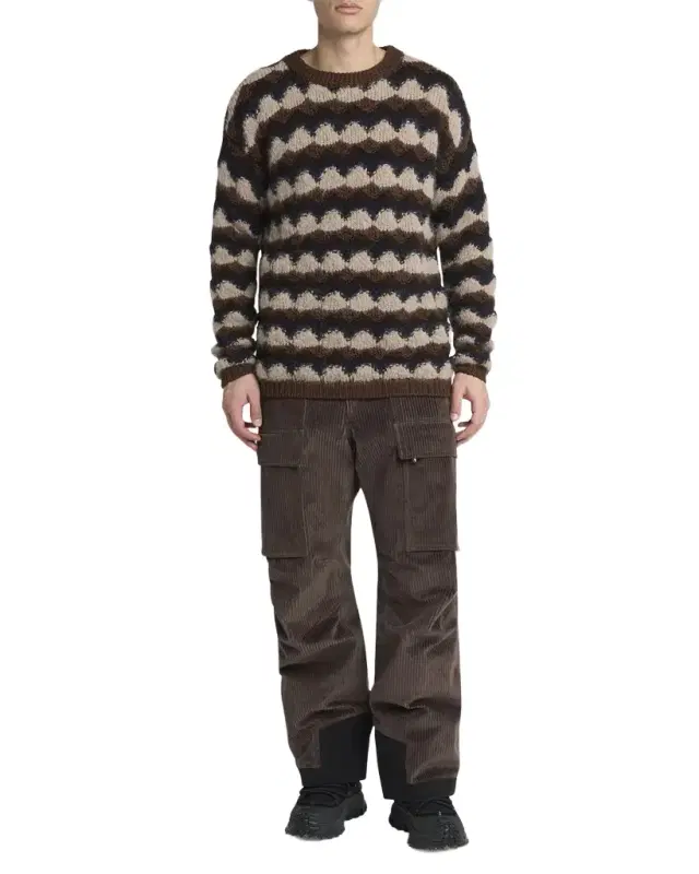 Men 's Wool Patterned Sweater
