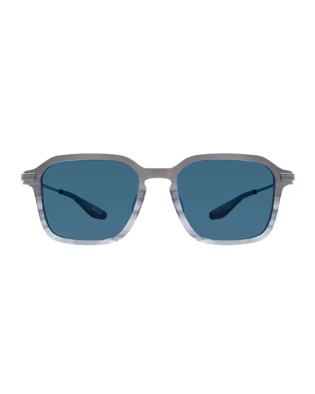Barton Perreira Men 's Delon Acetate and Titanium Rectangle Sunglasses