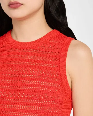 PQ Swim Crochet Sleeveless Top | Thumbnail 5