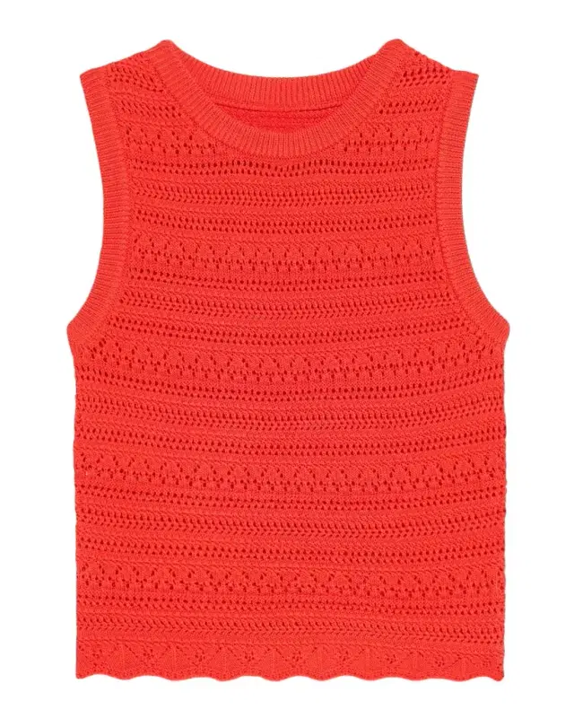 PQ Swim Crochet Sleeveless Top