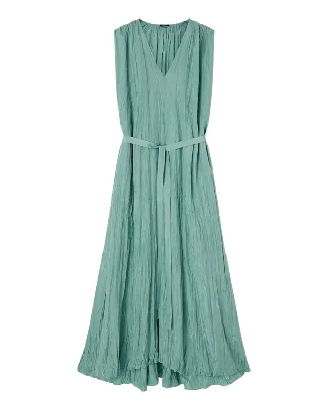 Joseph Martini Crinkled Habotai Silk Maxi Dress