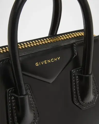 Givenchy Antigona Mini Top-Handle Bag in Box Leather | Thumbnail 6 Givenchy Antigona Mini Top-Handle Bag in Box Leather | Thumbnail 6