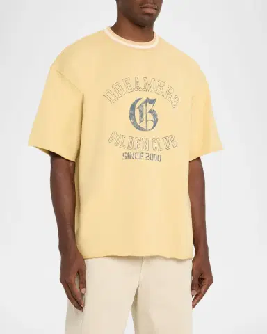 Golden Goose Men's Journey Cotton Fleece Sweatshirt | Thumbnail 4