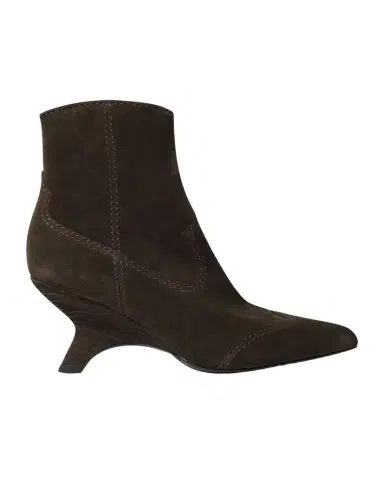 Simkhai Shadow Suede Western Booties | Thumbnail 1