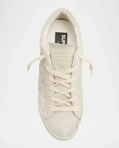 Golden Goose Super-Star Quilted Mixed Leather Low-Top Sneakers | Thumbnail 6 Golden Goose Super-Star Quilted Mixed Leather Low-Top Sneakers | Thumbnail 6