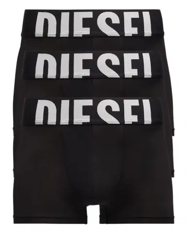 Diesel Men's Damien D-Pop Solid 3-Pack Boxer Briefs | Thumbnail 1