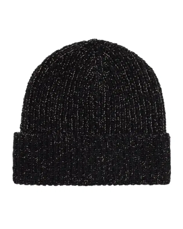 Men 's Cage Effect Rib-Knit Beanie Hat