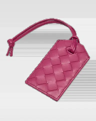Bottega Veneta Leather Tag Holder | Thumbnail 2