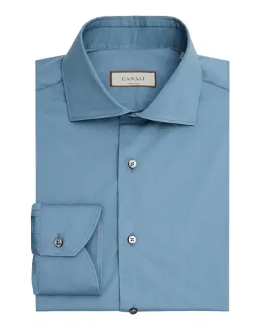 Canali Men's Technical Cotton-Blend Dress Shirt | Thumbnail 1 Canali Men's Technical Cotton-Blend Dress Shirt | Thumbnail 1