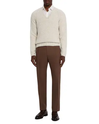 Zegna Men's Cashco Classic-Fit Sport Shirt | Thumbnail 1