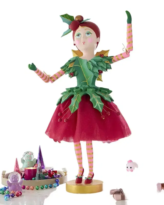 Glitterville Meri Beri 36" Christmas Display Figure