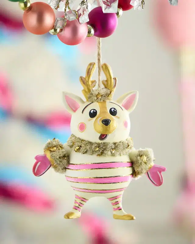 4.5" Baby La Renne the Reindeer Ornament