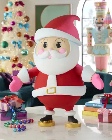Glitterville Baby Papa Noel Tabletop Christmas Decoration | Thumbnail 1