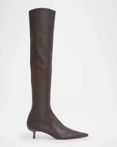 Simkhai Joni Stretch Leather Over-The-Knee Boots | Thumbnail 3