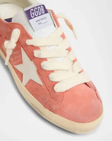 Golden Goose Super-Star Mixed Suede Low-Top Sneakers | Thumbnail 5