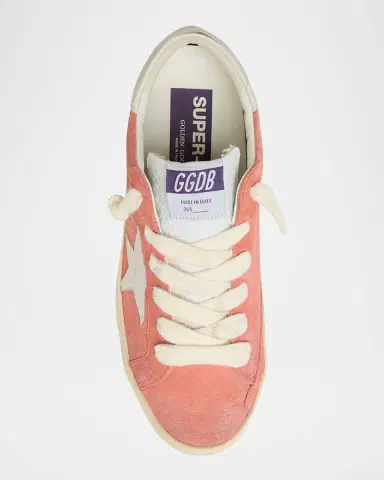 Golden Goose Super-Star Mixed Suede Low-Top Sneakers | Thumbnail 6
