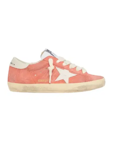 Golden Goose Super-Star Mixed Suede Low-Top Sneakers | Thumbnail 1