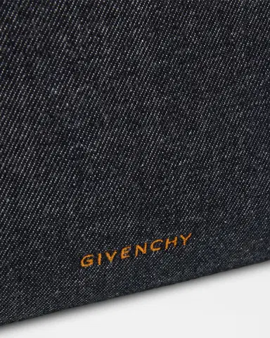 Givenchy Day Cotton Denim Pouch Bag | Thumbnail 6