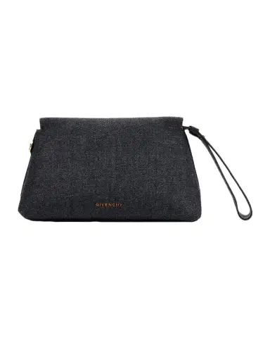 Givenchy Day Cotton Denim Pouch Bag | Thumbnail 1