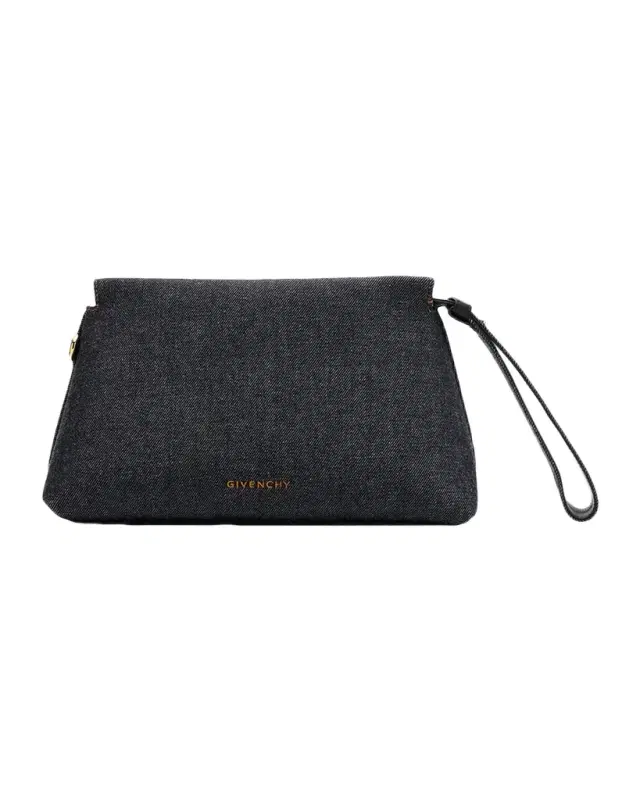 Day Cotton Denim Pouch Bag