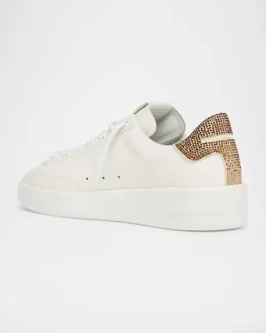 Golden Goose Purestar Embellished Leather Low-Top Sneakers | Thumbnail 4 Golden Goose Purestar Embellished Leather Low-Top Sneakers | Thumbnail 4