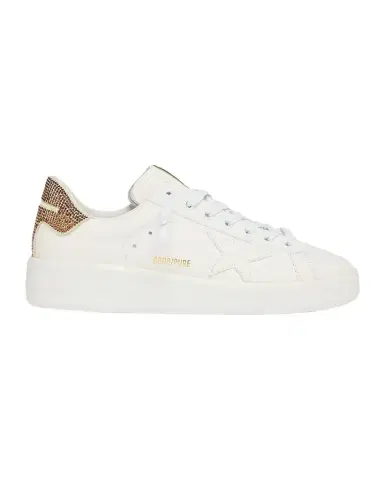 Golden Goose Purestar Embellished Leather Low-Top Sneakers | Thumbnail 1 Golden Goose Purestar Embellished Leather Low-Top Sneakers | Thumbnail 1