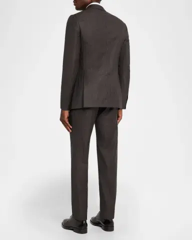 Brioni Mens Trevi Wool Peak Lapel Two-Piece Suit | Thumbnail 3 Brioni Mens Trevi Wool Peak Lapel Two-Piece Suit | Thumbnail 3