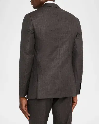 Brioni Mens Trevi Wool Peak Lapel Two-Piece Suit | Thumbnail 5 Brioni Mens Trevi Wool Peak Lapel Two-Piece Suit | Thumbnail 5