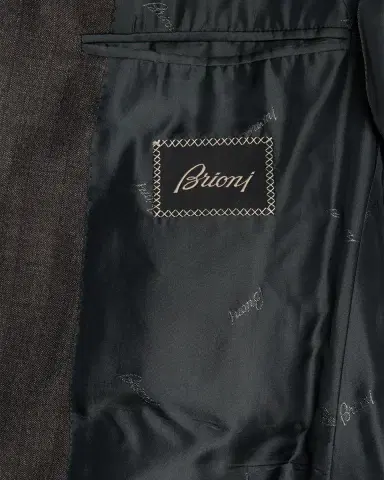 Brioni Mens Trevi Wool Peak Lapel Two-Piece Suit | Thumbnail 7 Brioni Mens Trevi Wool Peak Lapel Two-Piece Suit | Thumbnail 7