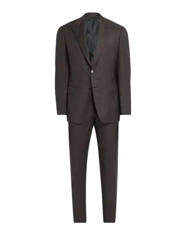 Brioni Mens Trevi Wool Peak Lapel Two-Piece Suit | Thumbnail 1 Brioni Mens Trevi Wool Peak Lapel Two-Piece Suit | Thumbnail 1