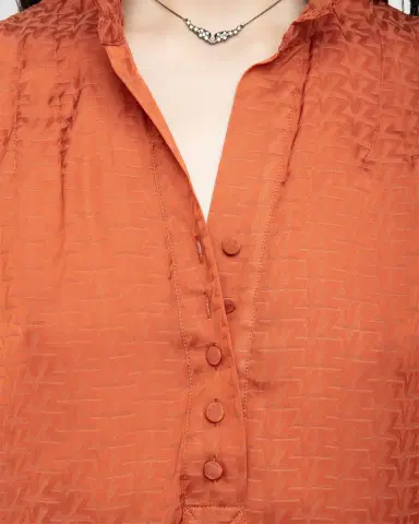 Zadig & Voltaire Topher Satin Monogram Blouse | Thumbnail 5 Zadig & Voltaire Topher Satin Monogram Blouse | Thumbnail 5