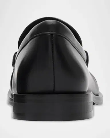 Burberry Cadet Grained Calf Leather Penny Loafers | Thumbnail 3 Burberry Cadet Grained Calf Leather Penny Loafers | Thumbnail 3